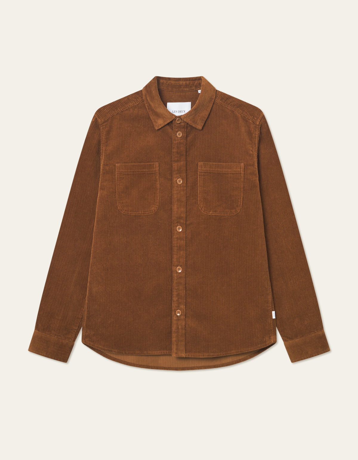 Les Deux Kody Corduroy Overshirt Monk's Robe