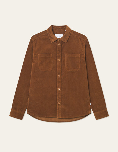 Les Deux Kody Corduroy Overshirt Monk's Robe