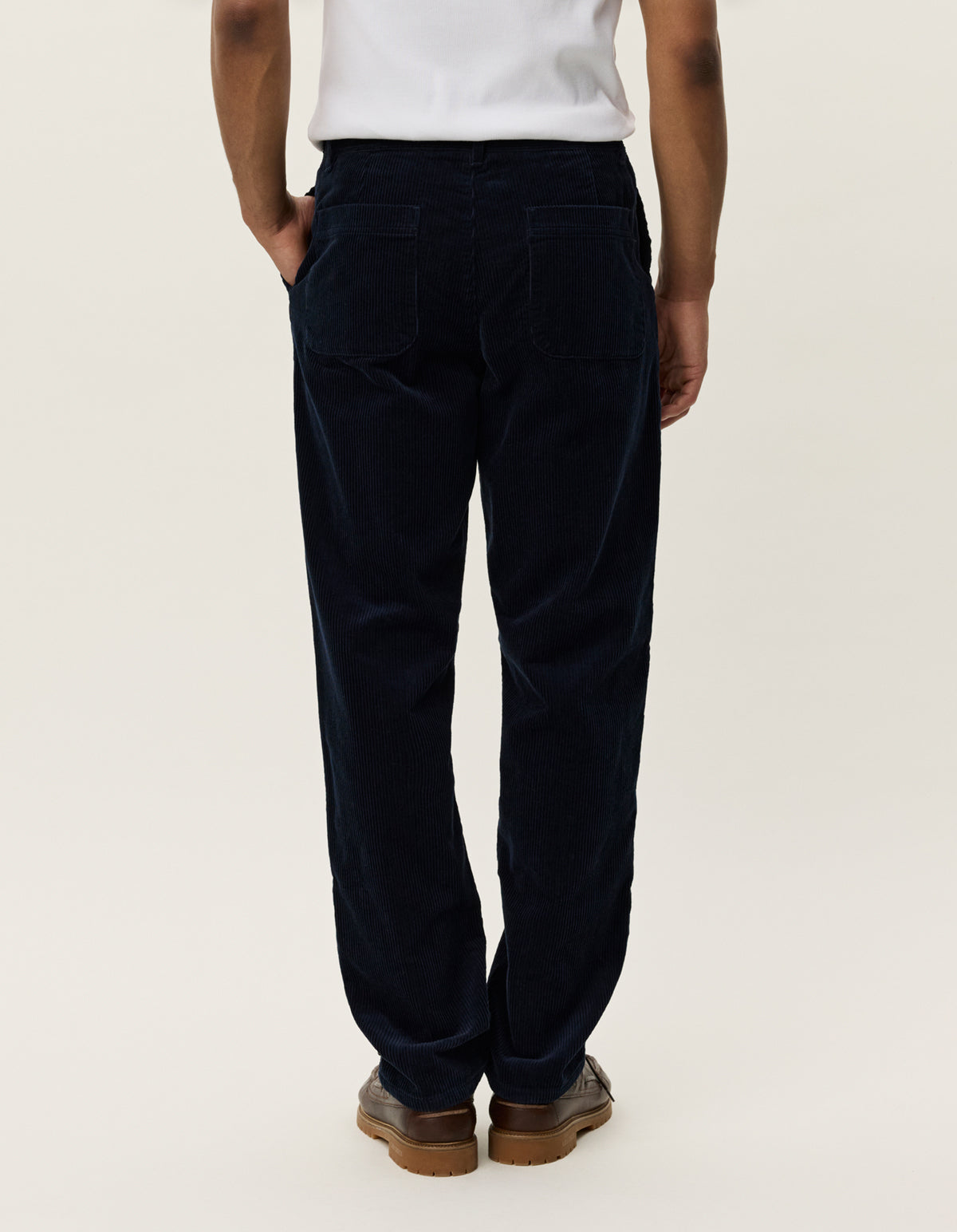 Les Deux Kody Corduroy Pants Dark Navy