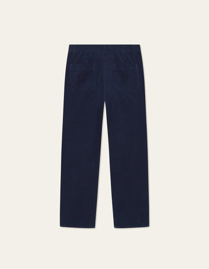 Les Deux Kody Corduroy Pants Dark Navy