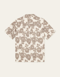 Les Deux LESLEY FLOWER JACQ S/S SHIRT Ivory