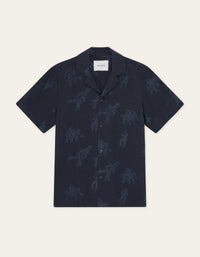 Les Deux LESLEY PLAYERS JACQ S/S SHIRT Dark Navy