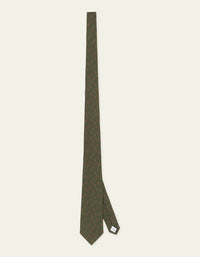 Les Deux LETTER TIE Rifle Green
