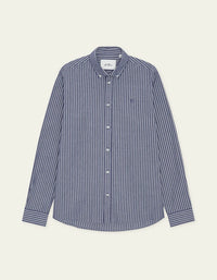 Les Deux LIGHT OXFORD STRIPED SHIRT Blueprint