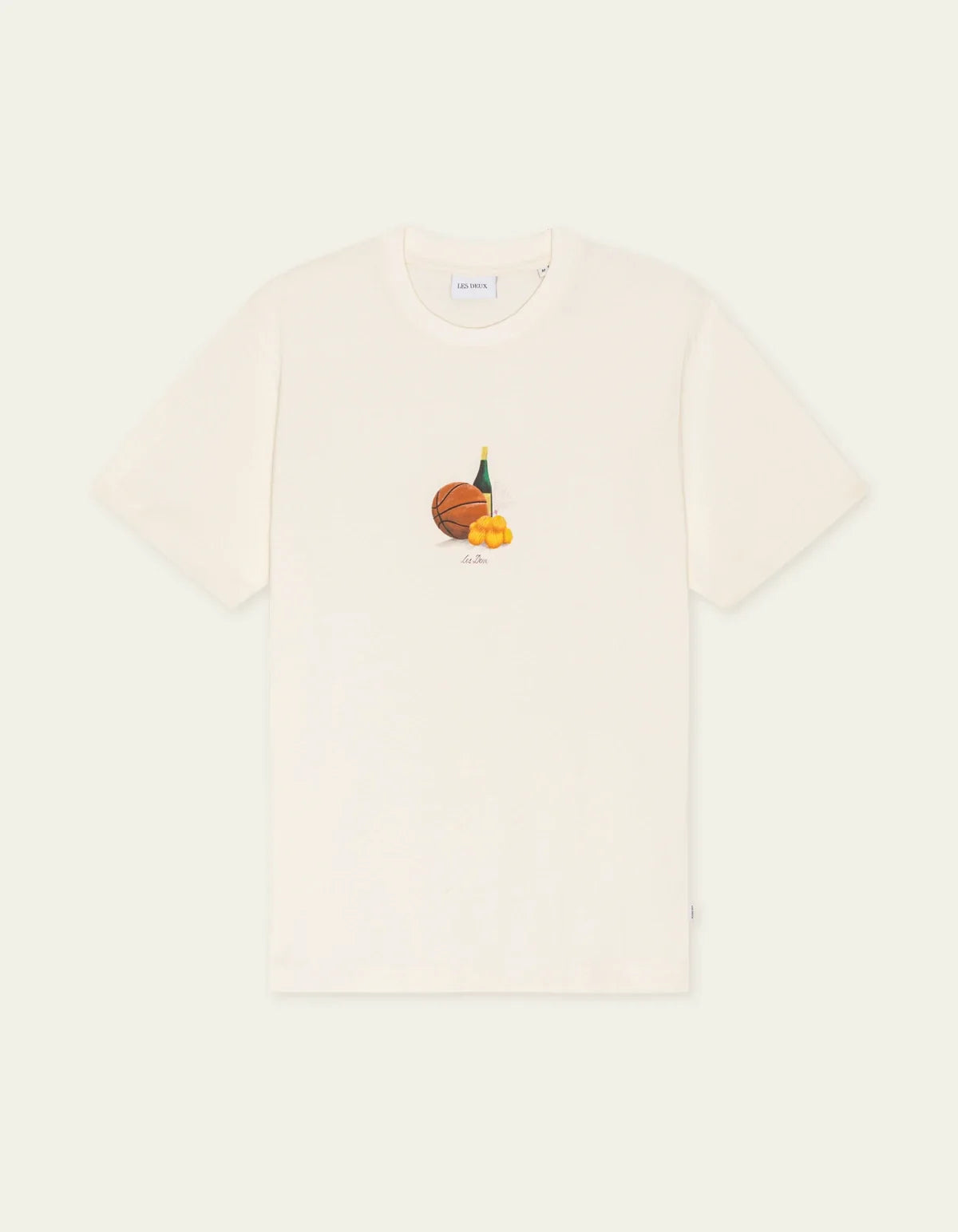 Les Deux Lemons T-Shirt Eggnog White
