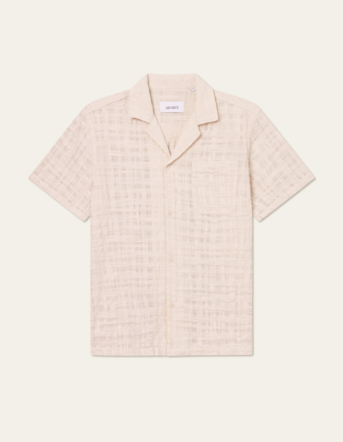 Les Deux Lesley Slub SS Shirt 2.0 Yvory