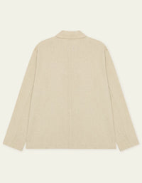 Les Deux Linen Overshirt Light Sand