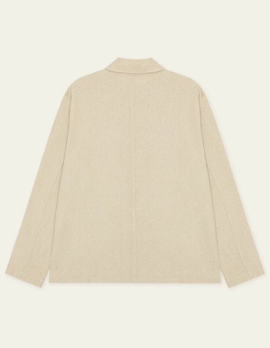 Les Deux Linen Overshirt Light Sand