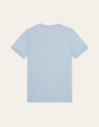 Les Deux NORREGARD CONTRAST S/S TEE Blue Fog