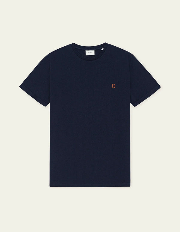 Les Deux Norregaard T-Shirt Dark Navy — Les Deux