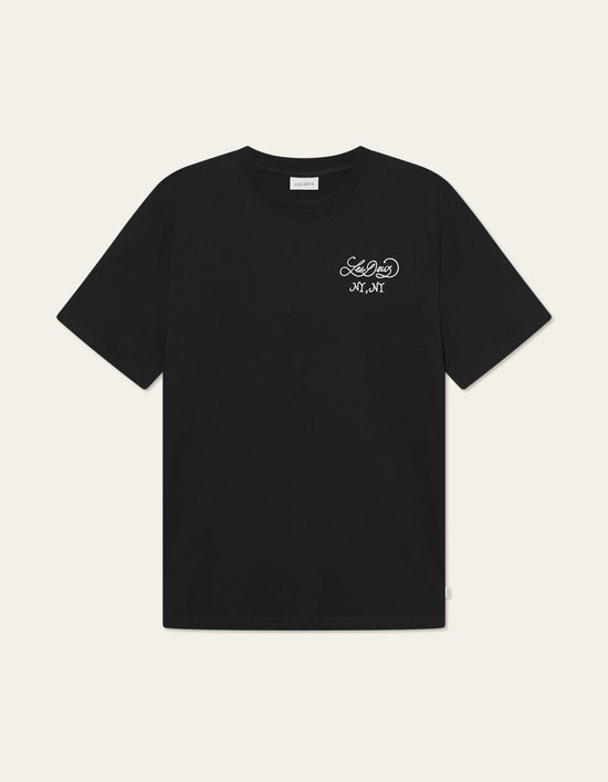 Les Deux Orchard T-Shirt Black — Les Deux