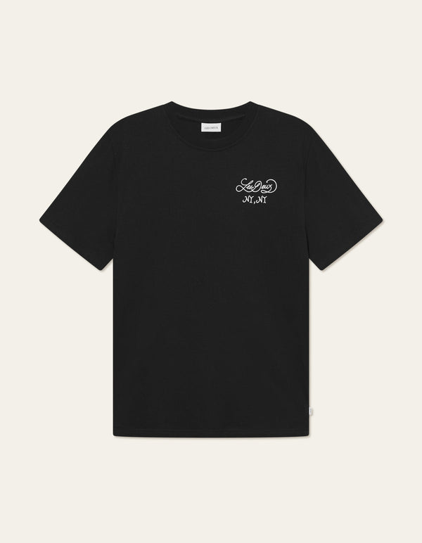 Les Deux Orchard T-Shirt Black — Les Deux