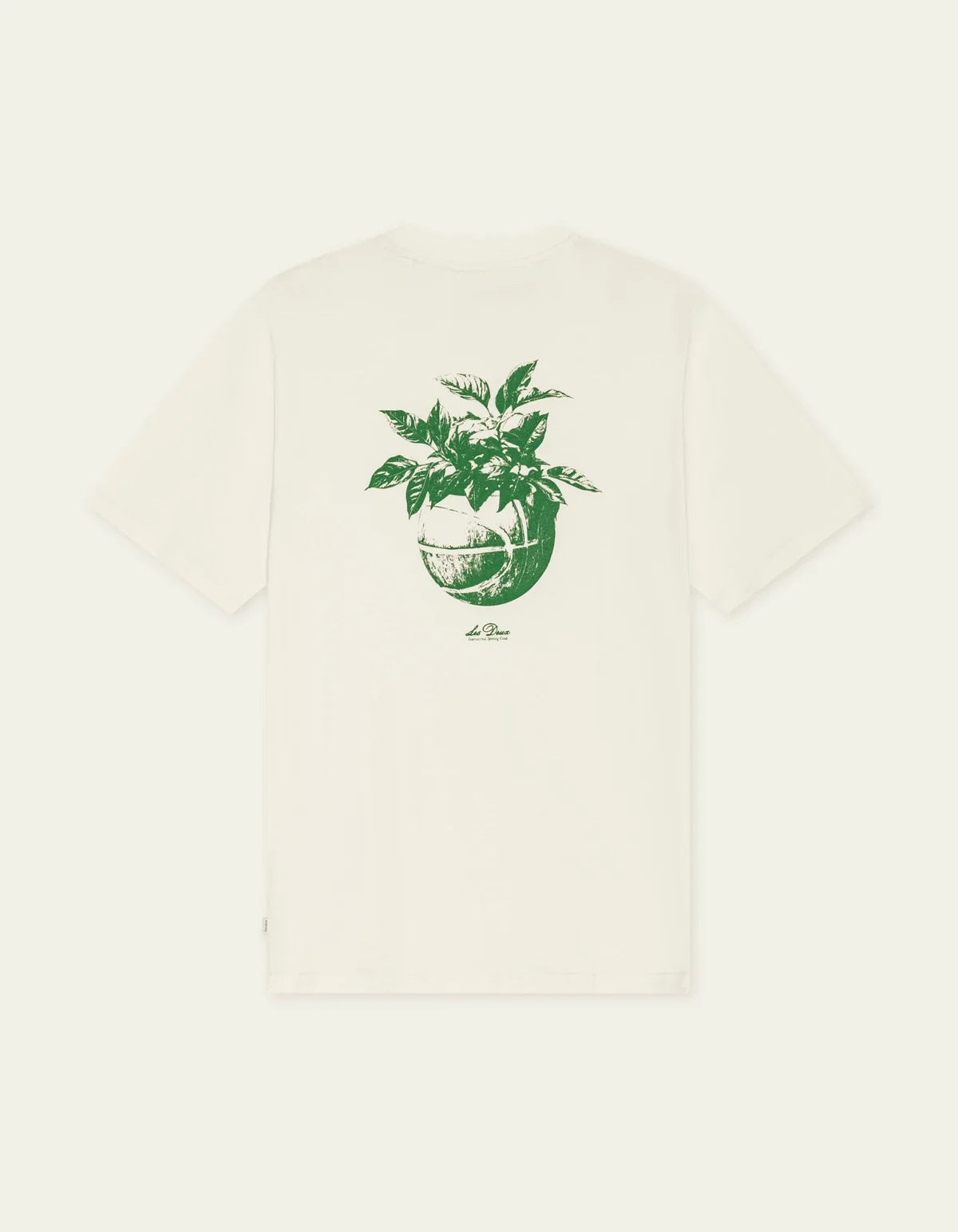 Les Deux Plant T-Shirt Light Ivory