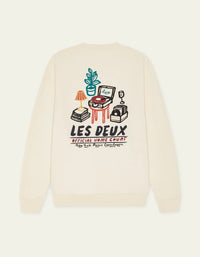 Les Deux RECORD SWEATSHIRT Ivory