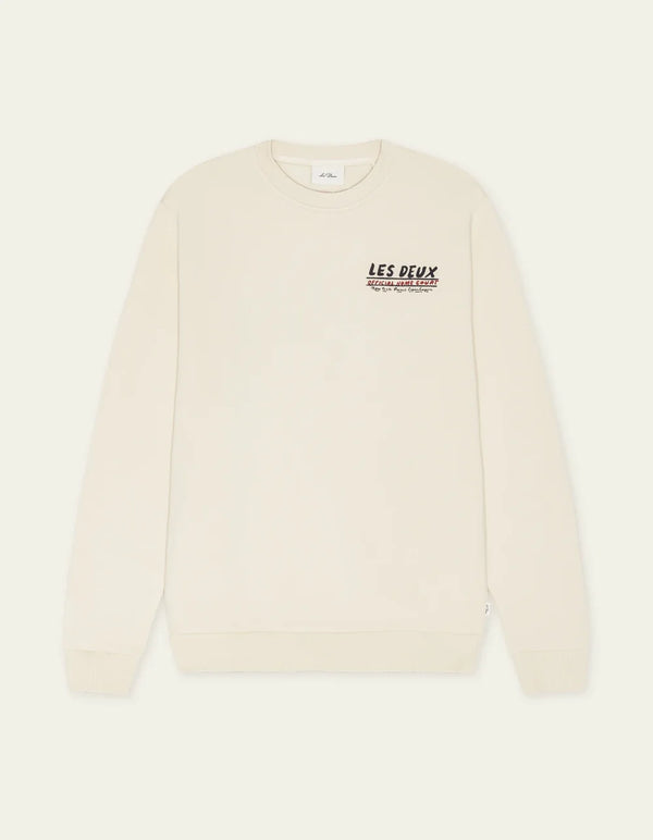 Les Deux RECORD SWEATSHIRT Ivory