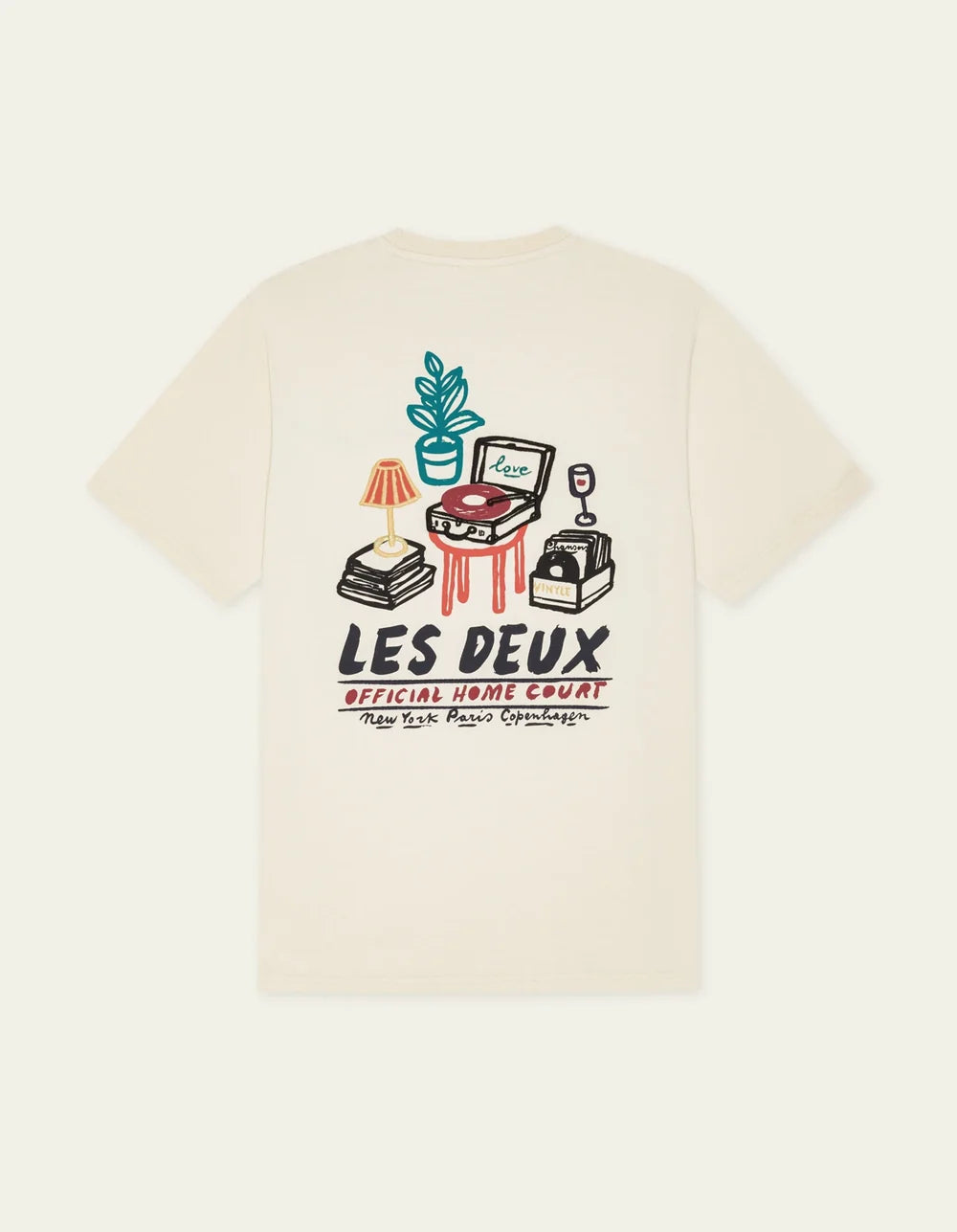 Les Deux RECORD S/S TEE Ivory