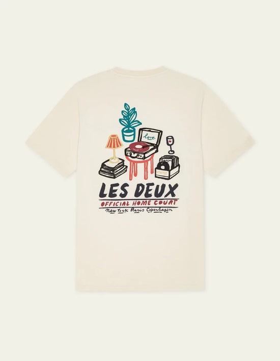 Les Deux RECORD S/S TEE Ivory — Les Deux