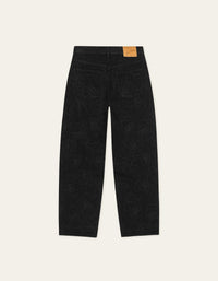 Les Deux ROI AOP DENIM JEANS Black