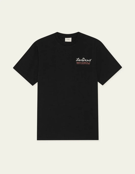 Les Deux RURAL S/S TEE Black