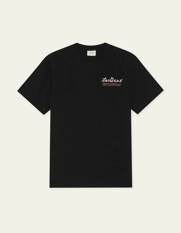Les Deux RURAL S/S TEE Black