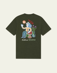 Les Deux RURAL S/S TEE Rosin Green