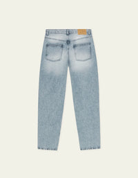 Les Deux RYDER BLEACHED DENIM JEANS Light Indigo Wash