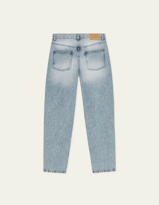 Les Deux RYDER BLEACHED DENIM JEANS Light Indigo Wash