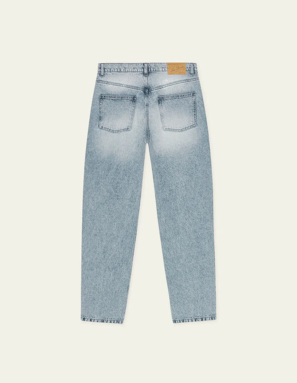 Les Deux RYDER BLEACHED DENIM JEANS Light Indigo Wash