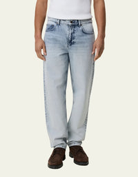 Les Deux RYDER BLEACHED DENIM JEANS Light Indigo Wash