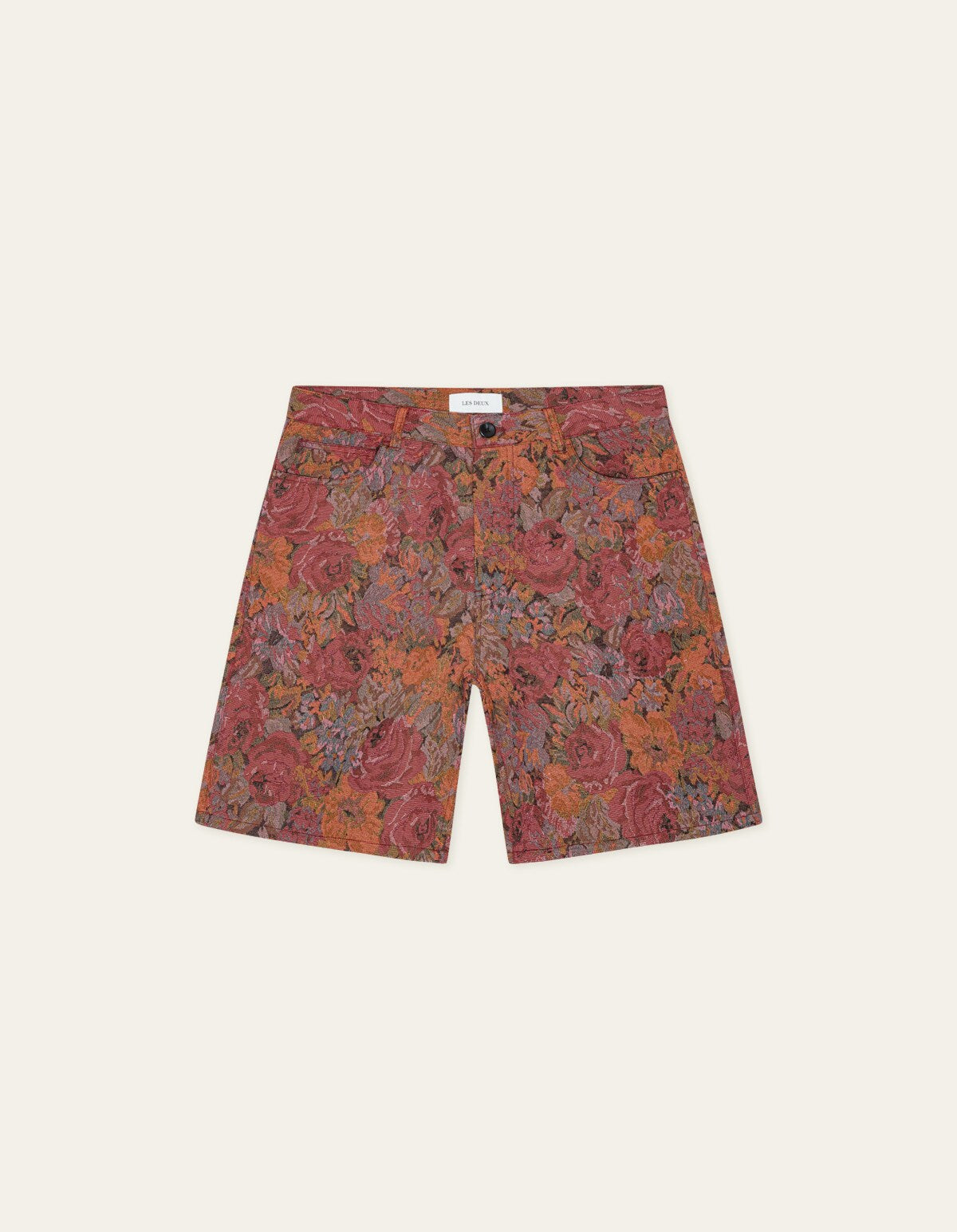 Les Deux RYDER JACQ SHORTS Red Dahlia