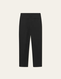 Les Deux Randall Pleated Twill Suit Pants Black