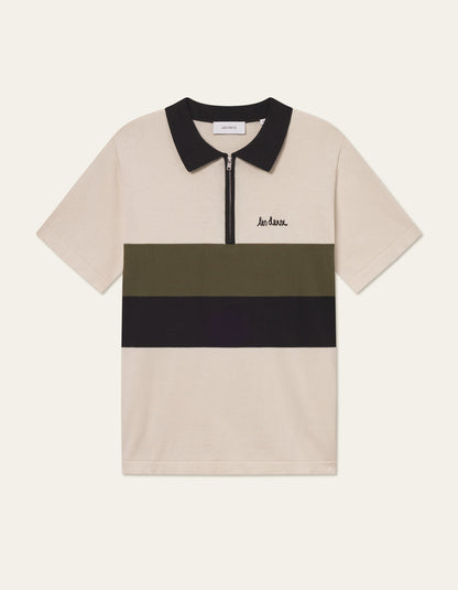 Les Deux Raul Knitted Polo Yvory
