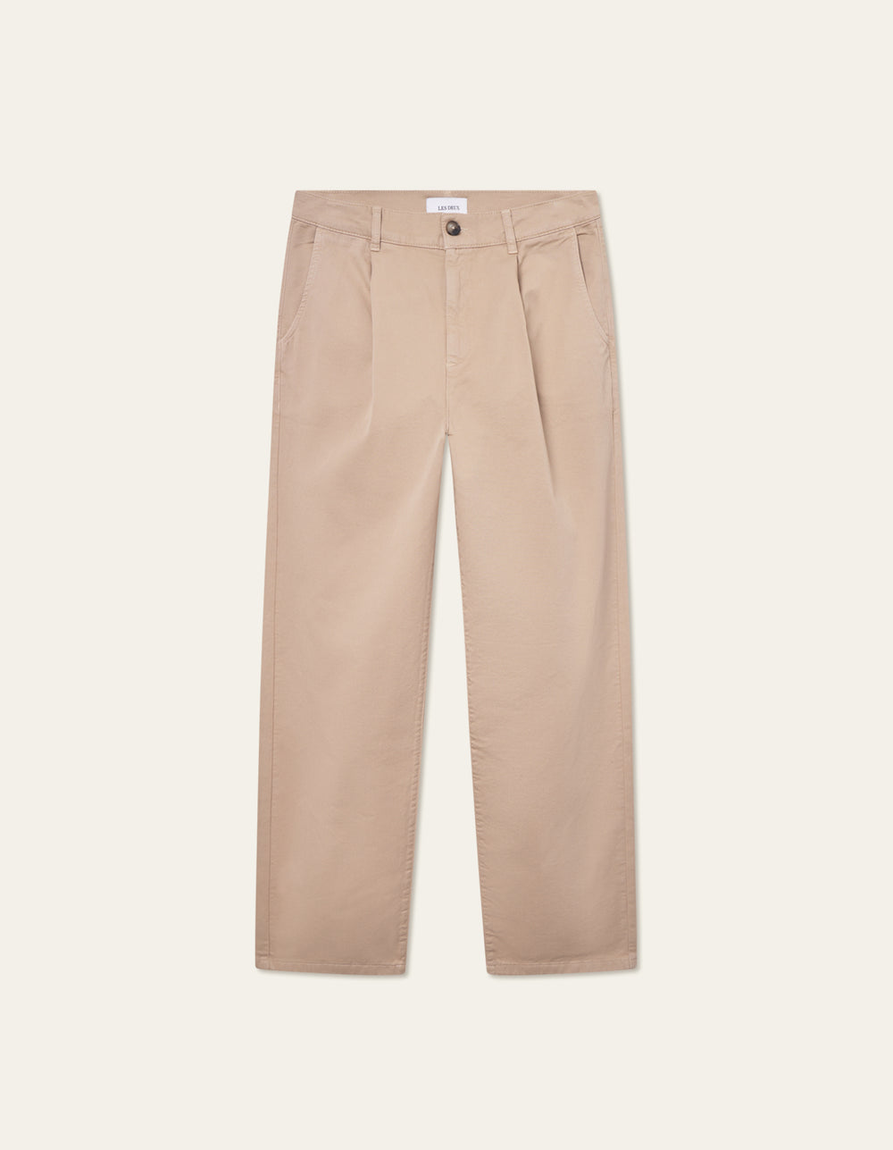 Les Deux Romeo Pleated Chino Pants Irish Cream