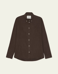 Les Deux SOFT FLANNEL SHIRT Delicioso Brown