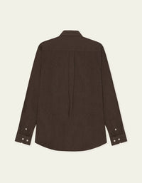 Les Deux SOFT FLANNEL SHIRT Delicioso Brown