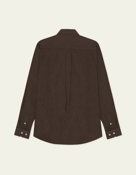 Les Deux SOFT FLANNEL SHIRT Delicioso Brown