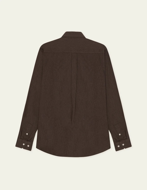 Les Deux SOFT FLANNEL SHIRT Delicioso Brown