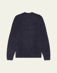 Les Deux SOFT ROUNDNECK KNIT Dark Navy Blue