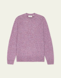 Les Deux SOFT ROUNDNECK KNIT Oyster Rose Melange