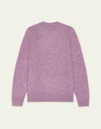Les Deux SOFT ROUNDNECK KNIT Oyster Rose Melange