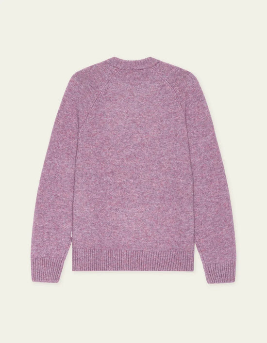 Les Deux SOFT ROUNDNECK KNIT Oyster Rose Melange