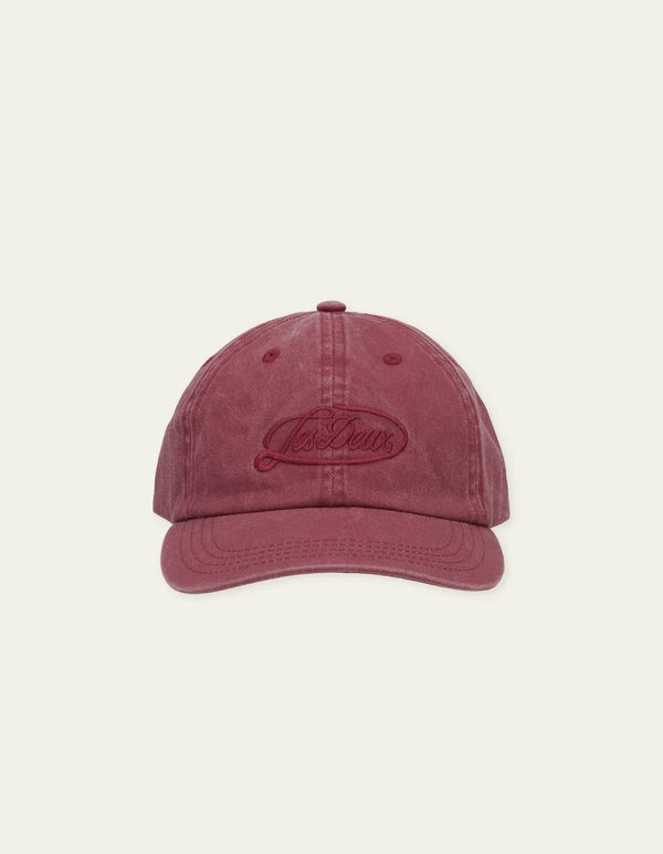 Les Deux SWIRL DAD CAP Earth Red — Les Deux