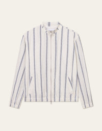 Les Deux Stanley Check Dobby Track Top Light Yvory