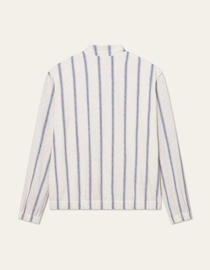 Les Deux Stanley Check Dobby Track Top Light Yvory