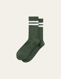 Les Deux Striped Melange Socks Duffel Bag