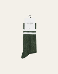 Les Deux Striped Melange Socks Duffel Bag