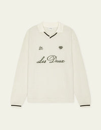 Les Deux WAFFLE LS FOOTBALL JERSEY Ivory
