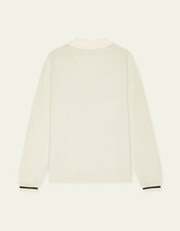 Les Deux WAFFLE LS FOOTBALL JERSEY Ivory