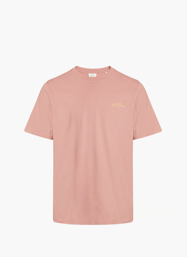 Les Deux WILD FLOWER S/S TEE Ash Rose Pink
