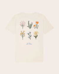 Les Deux WILD FLOWER S/S TEE Eggnog White